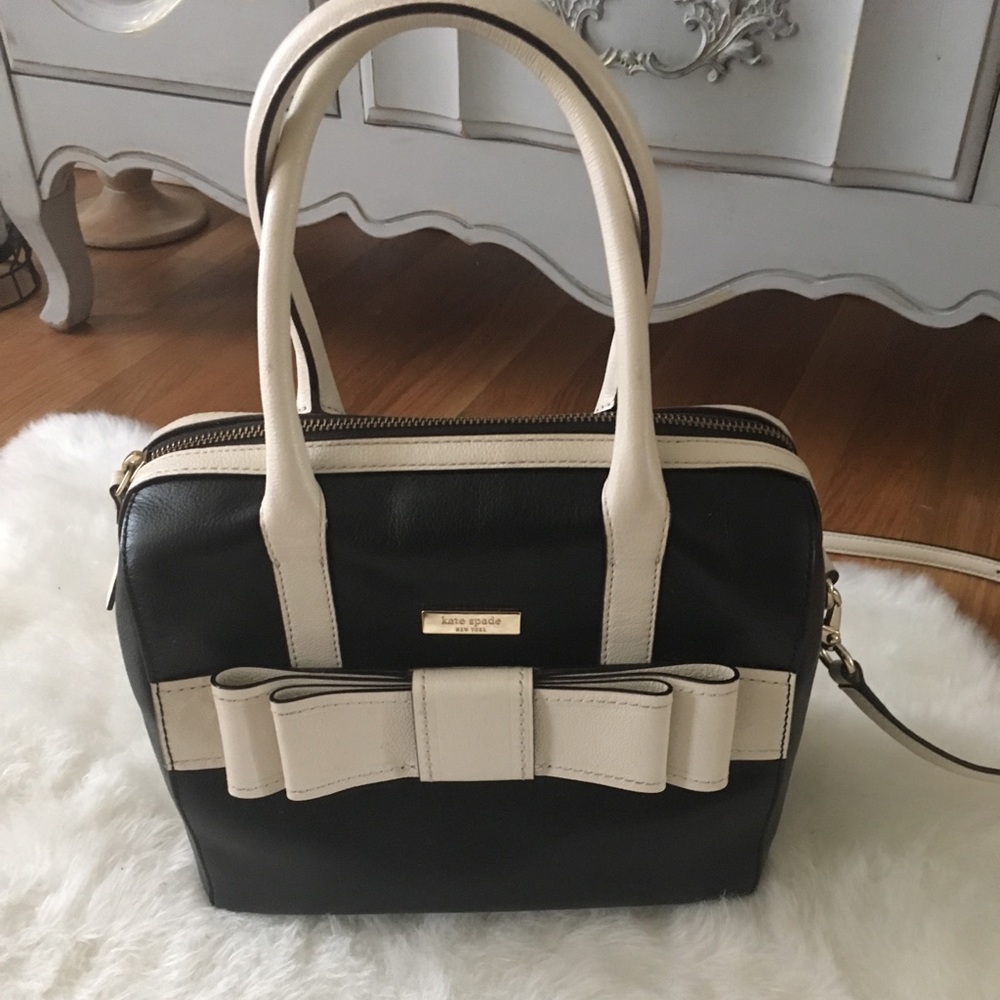 Black & White Kate Spade Satchel