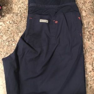 NAVY BLUE scrub pants.