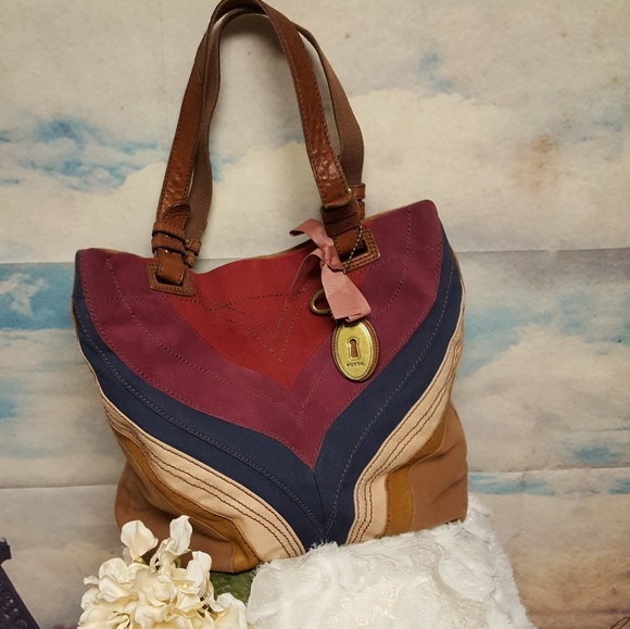 Fossil Handbags - FOSSIL long live vintage Hobo bag