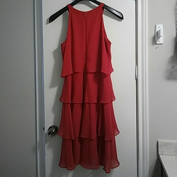 Sexy red party dress - Picture 2 of 3