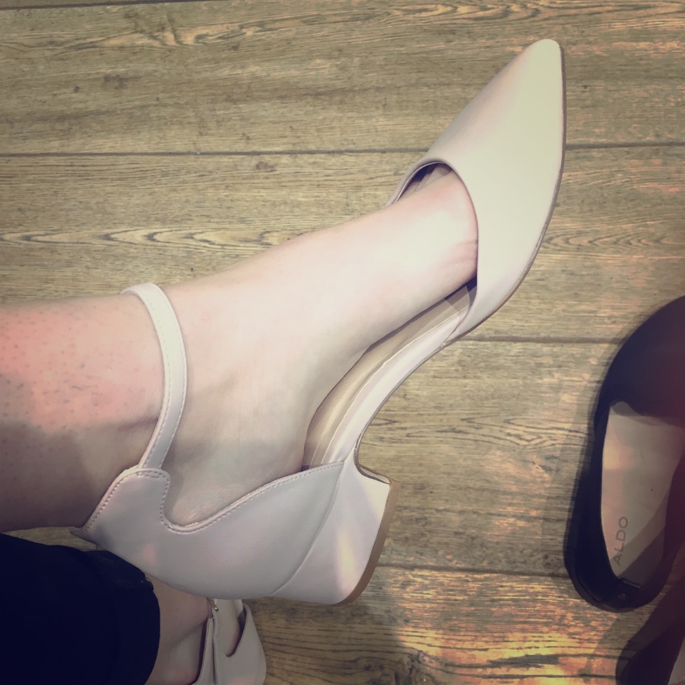 Aldo low heels