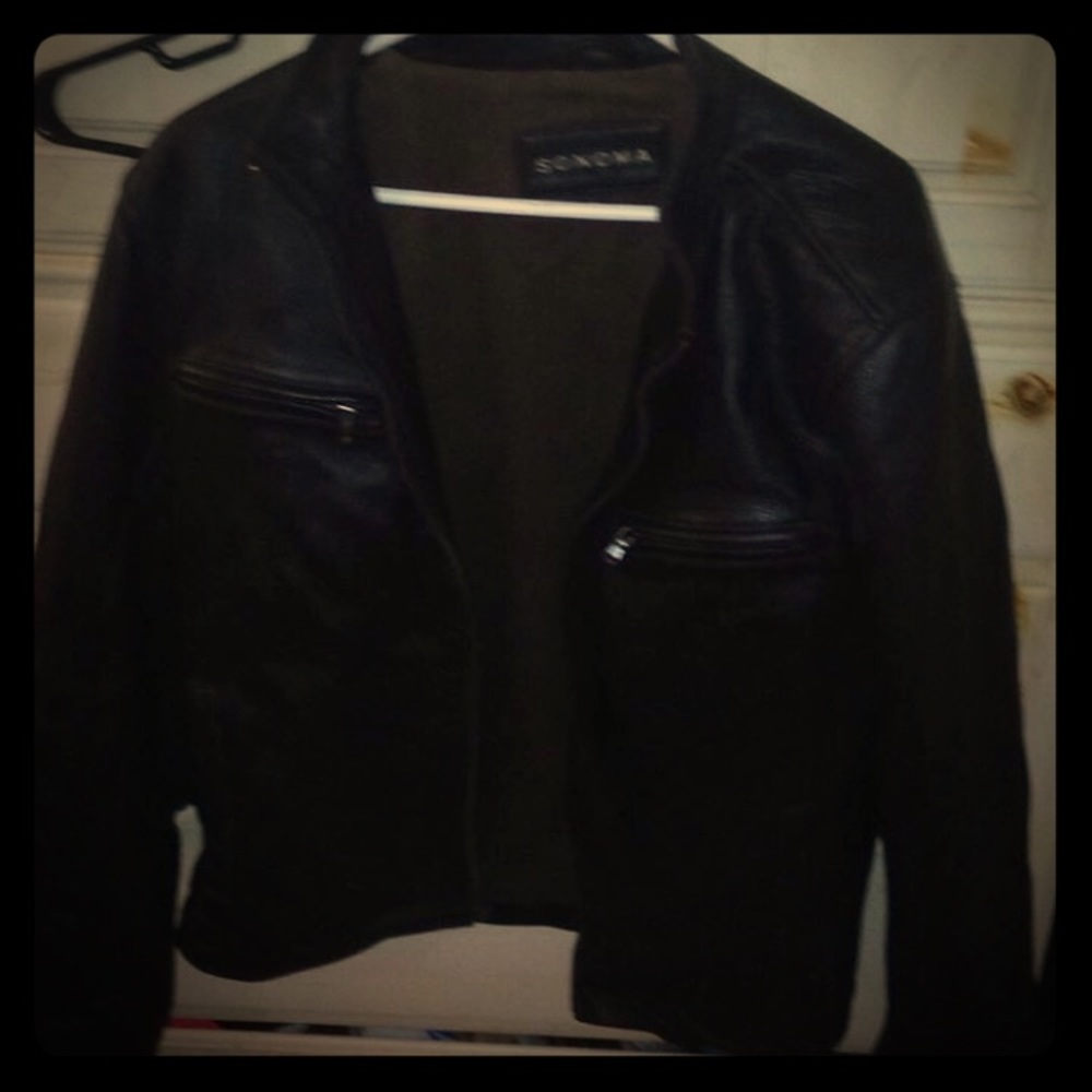 Sonoma leather jacket