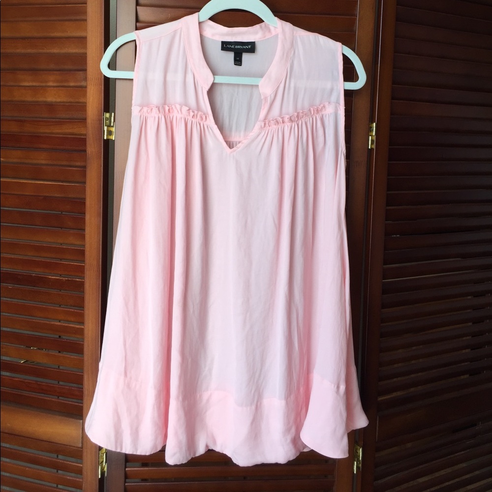 Plus size tank blouse