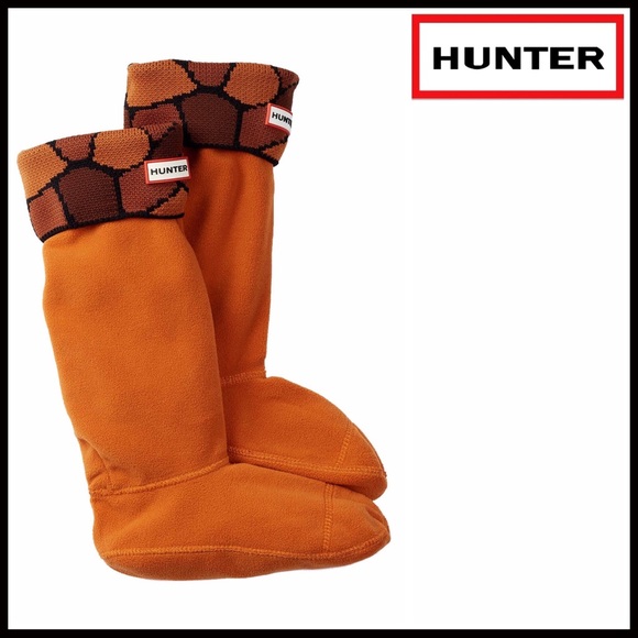 HUNTER ORIGINAL TALL CUFFED BOOT SOCKS - Picture 2 of 8