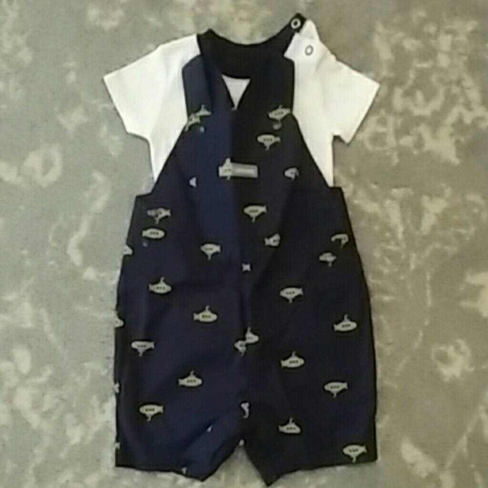 Overalls with tee