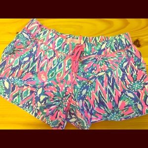 Lilly Pulitzer Tiki Pink Shake It Up Vina Short