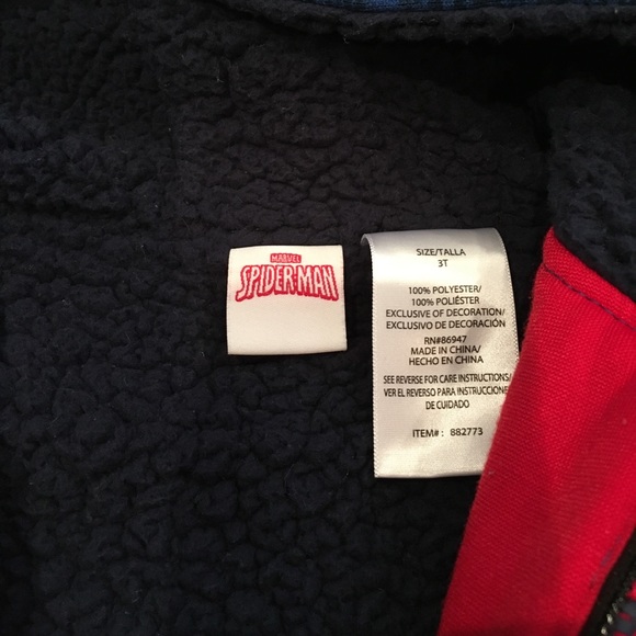 Marvel Spider-Man Sweatshirt 3T - Picture 3 of 3
