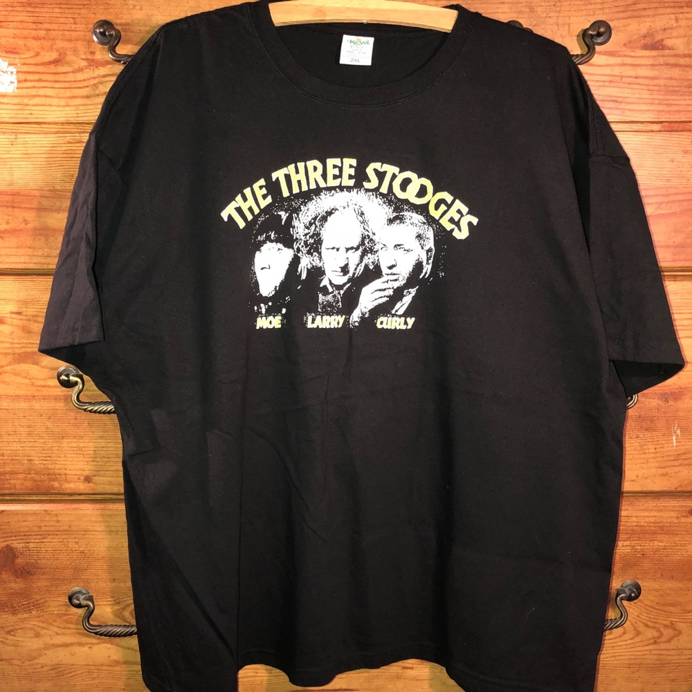 Vintage Three Stooges T-shirt Sz XXL