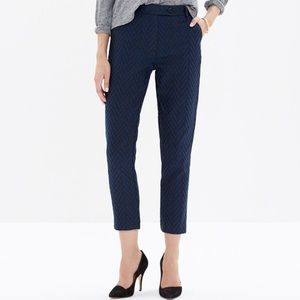 Madewell et Sezane Cropped Black and Blue Pants