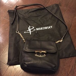 B Makowsky Crossbody Bag