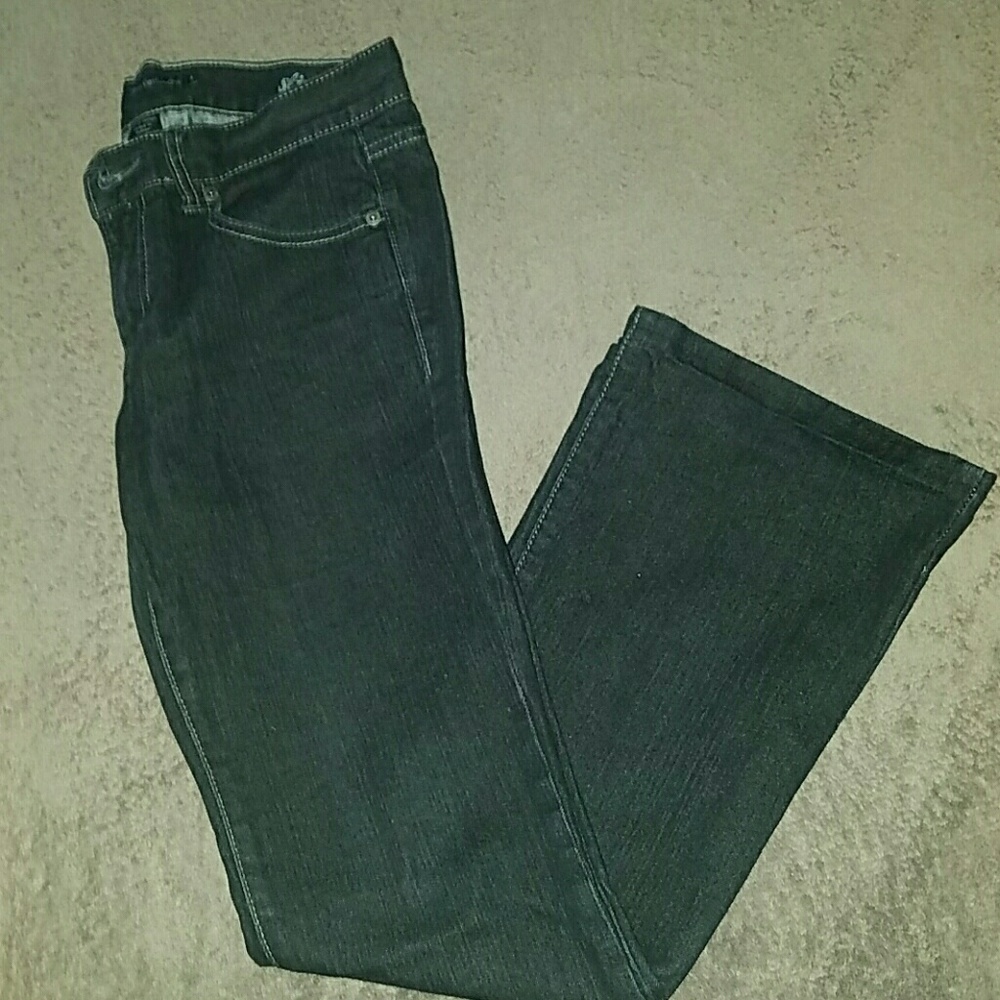 Calvin klein black sequined jeans