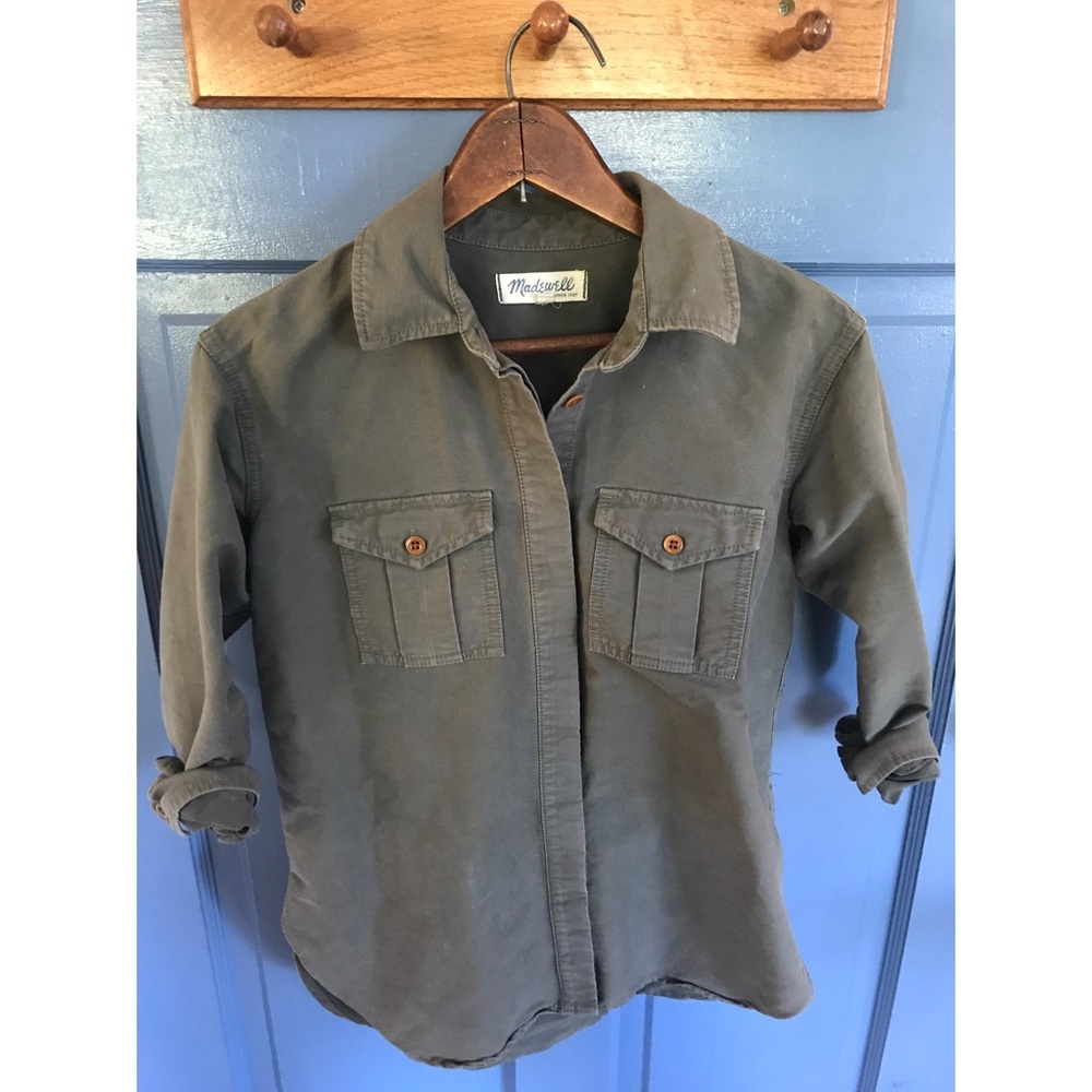 Madewell field bound cargo shirt jacket