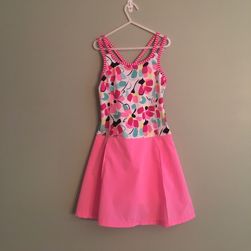 Little girls athletic dress