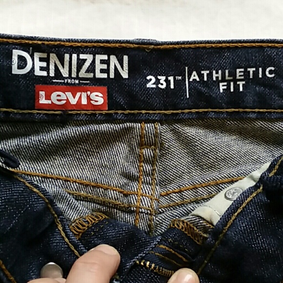 Levi's Athletic Fit Distressed Jeans - Picture 6 of 8