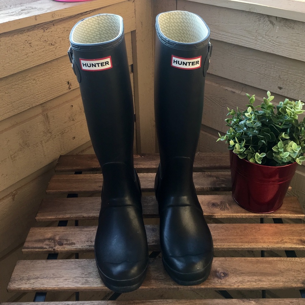 Women's Original Tall Black Hunter Rain Boot