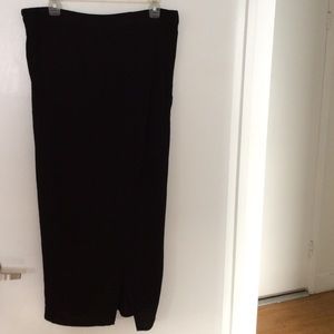 MADEWELL  Wrap silk pencil skirt size XL