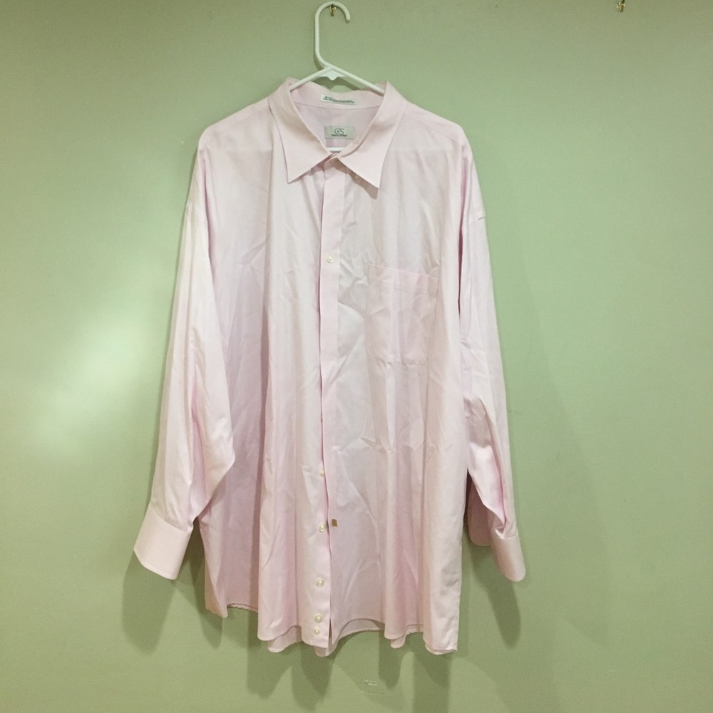 Cooper & Stewart men’s pink button down shirt