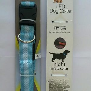 Flashing LED Night Safety Dog Collar.