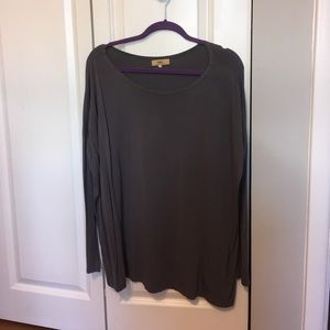 Grey piko top