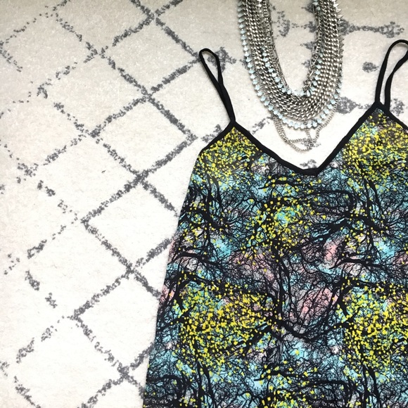 Chiffon Print Tunic Tank - Picture 1 of 4
