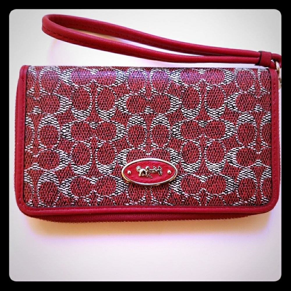 Coach wristlet