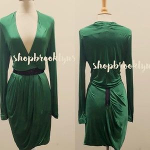 Yigal Azrouel Emerald Green Dress