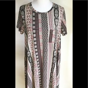 Large LuLaRoe "Legging Material" Carly Dress