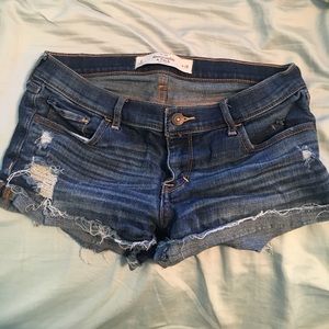 Abercrombie jean shorts