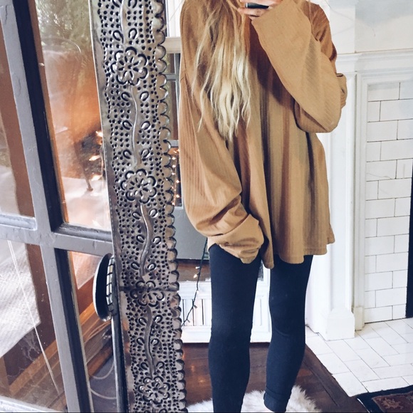 Sweaters - 90s Autumn Daze Ribbed Pullover Sweater LS