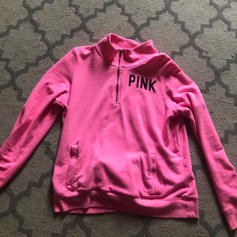 PINK quarter zip