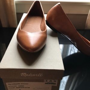 Madewell sidewalk skimmer in warm sand