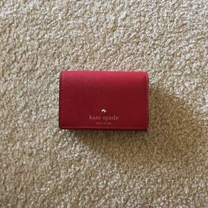 Kate Spade Red Mini Wallet