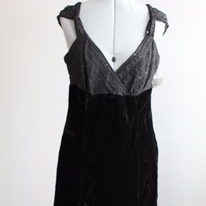 NWT Black V-Neck Dress