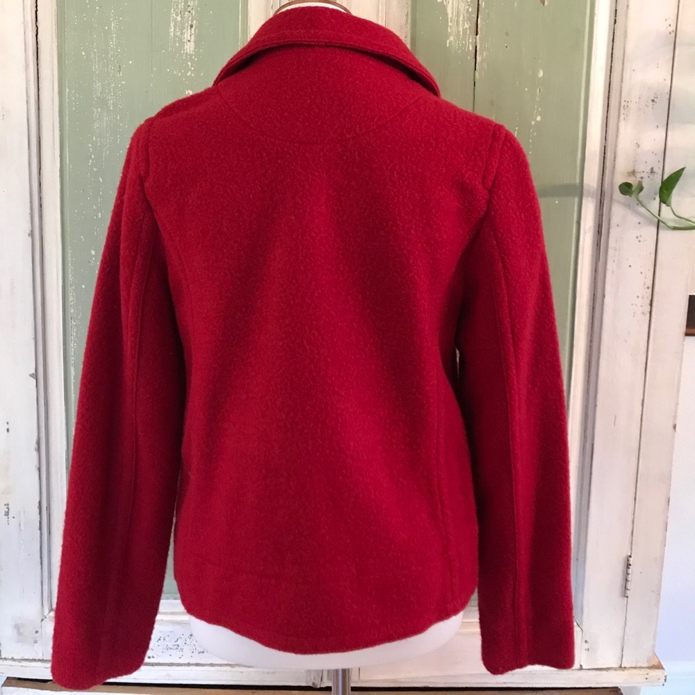 Gap Size Medium Red Double-Breasted Jacket - image 2