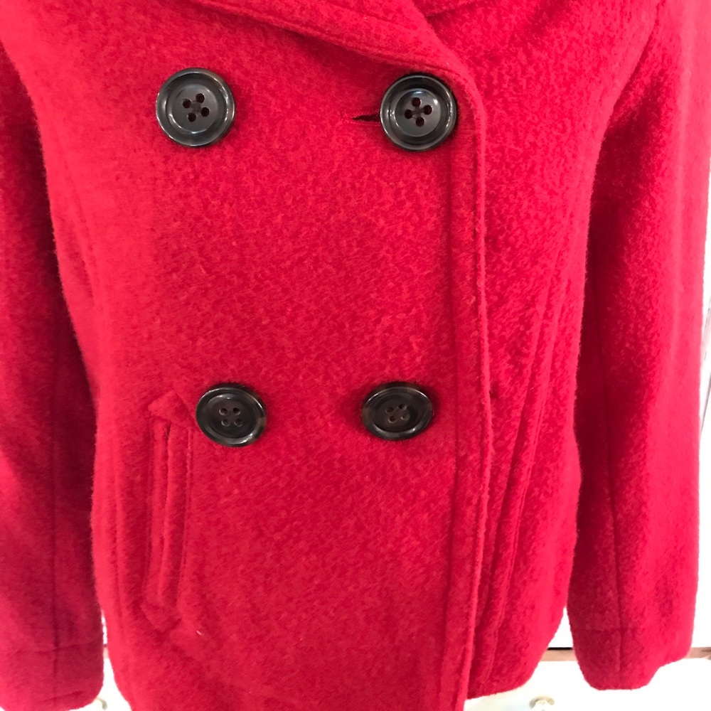 Gap Size Medium Red Double-Breasted Jacket - image 3