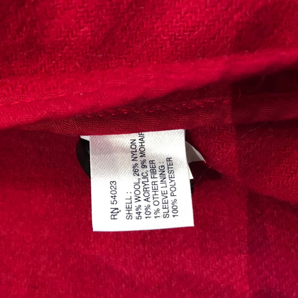 Gap Size Medium Red Double-Breasted Jacket - image 5