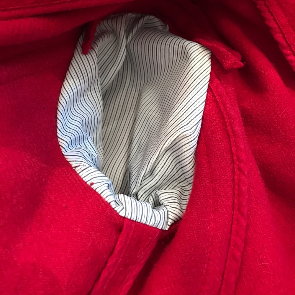 Gap Size Medium Red Double-Breasted Jacket - image 6