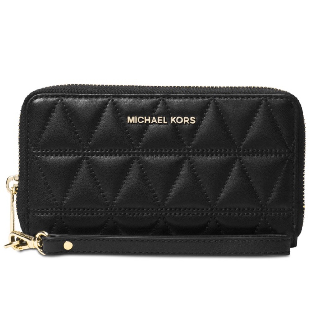Michael Kors jet set travel wristlet large.