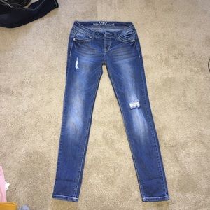 distressed wallflower jeans