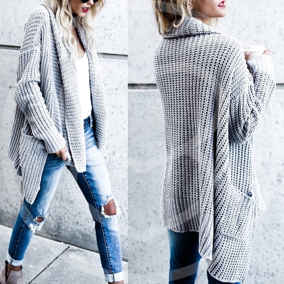 LAST - STASSIE Hello Fall Knit Cardigan - Picture 3 of 5