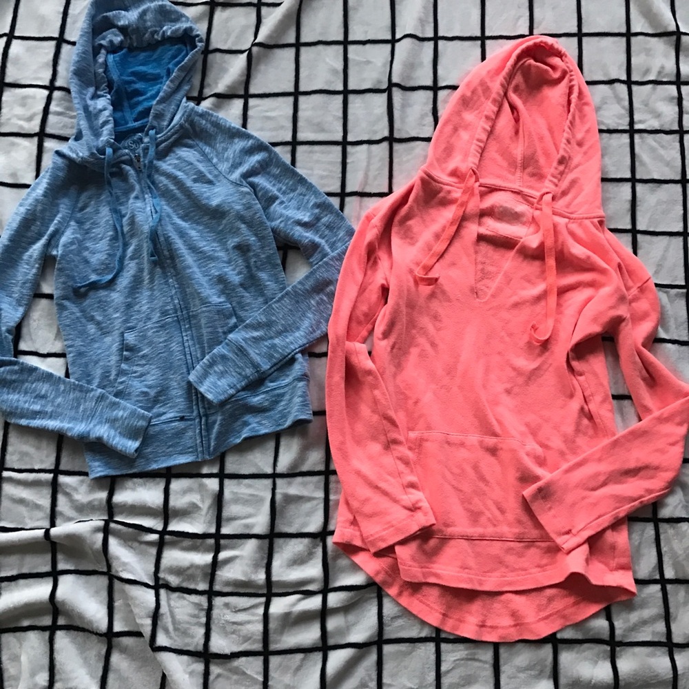 Two S. O. Xs sweaters