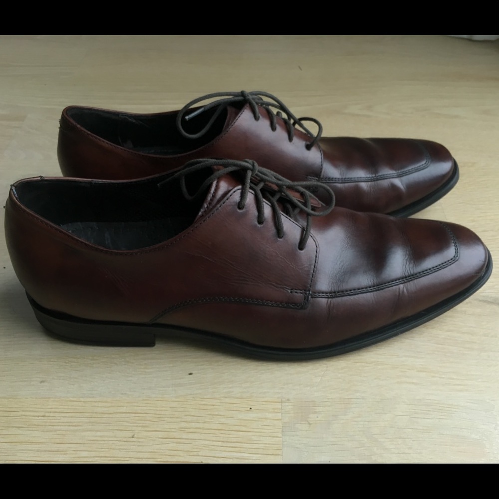 Mens Cole Haan Nike Air Adams Brown Oxford