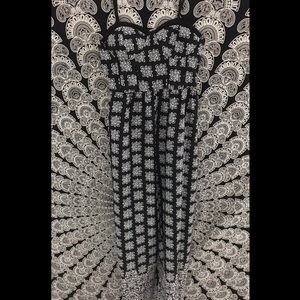 Bohemian Gypsies romper • black and white