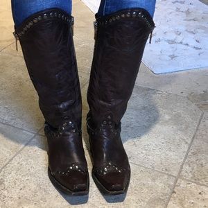 Old gringo size 8.5 leather boots