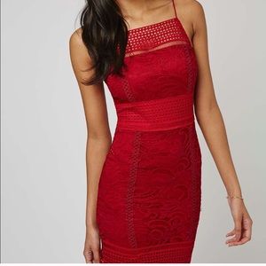 Topshop lace dress