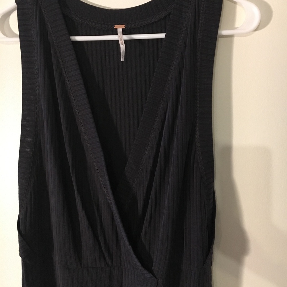Free People Rising Sun Ribbed Tunic Dress XS - Picture 4 of 6