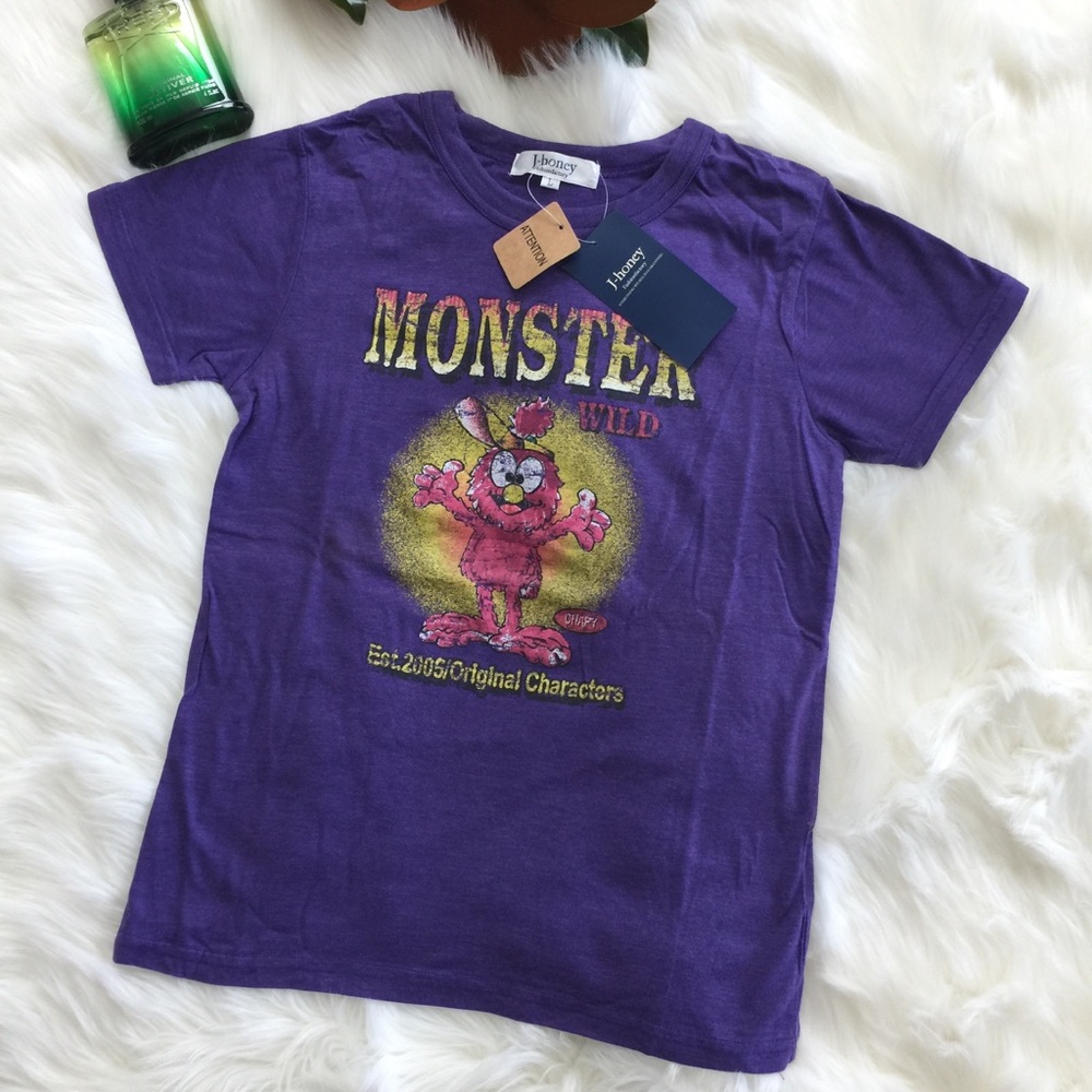 J-Honey(Japanese Brand) Monster Tee