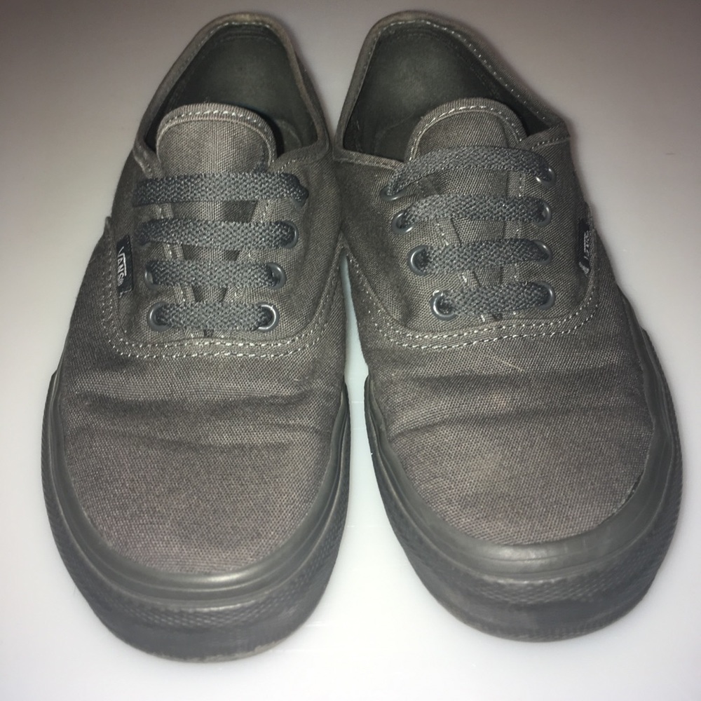 Charcoal Grey Vans