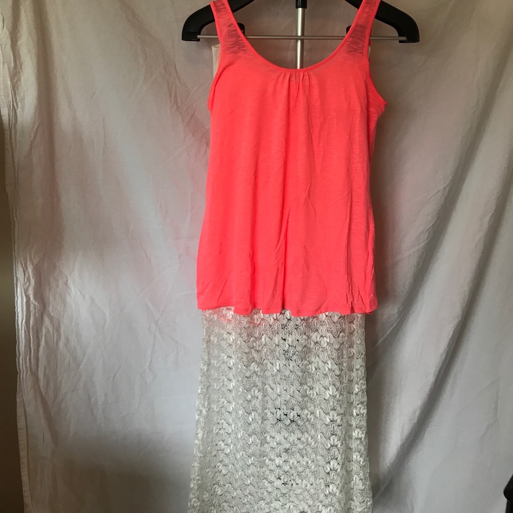 Vanity Coral Tank Top