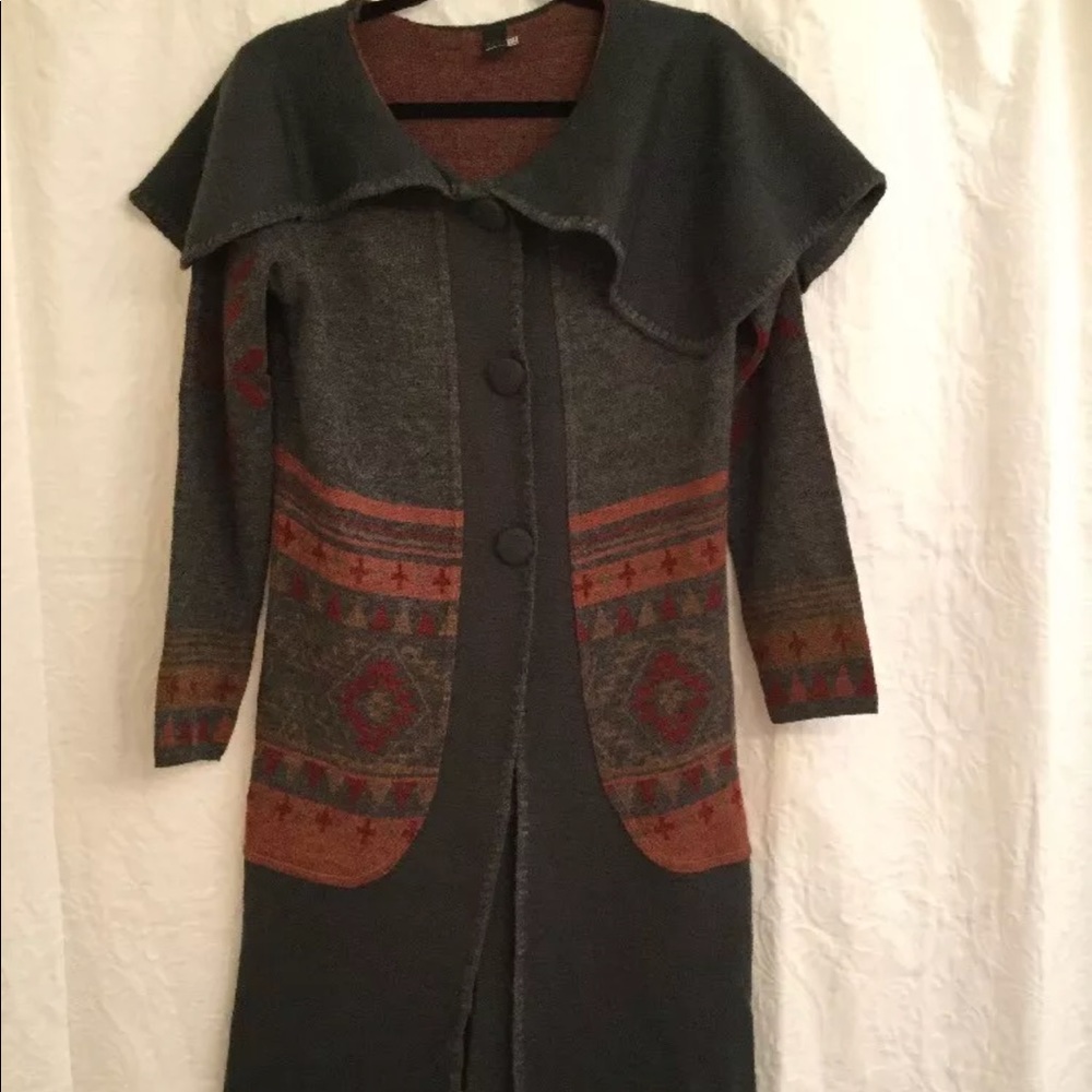 Anthropologie hand made 100% wool